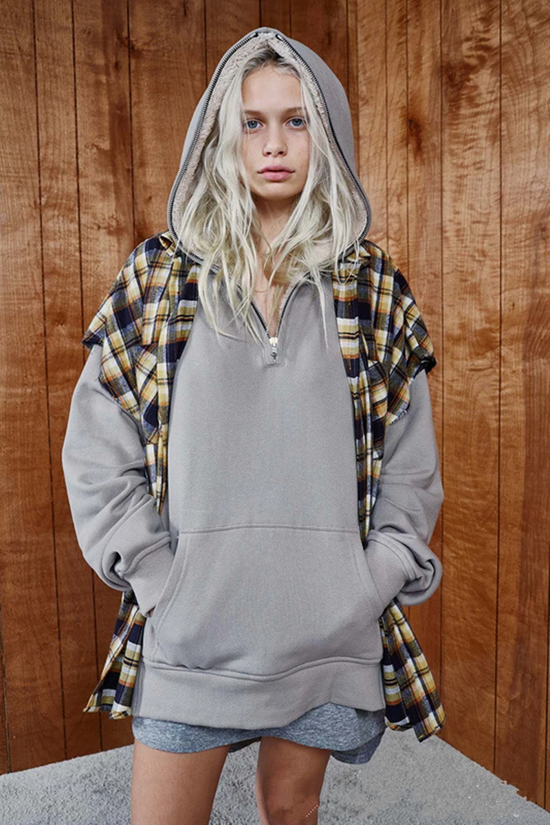 Men Hoodies Kanye West High Street Loose Oversize Zipper Hoodies Women Winter Warm Plush Hat Man's Streetwear Sweatshirts Hoodie Men Hoodies Kanye West High Street Loose Oversize Zipper Hoodies Women Winter Warm Plush Hat Man's Streetwear Sweatshirts Hoodie