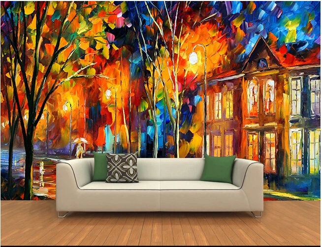 

The custom 3D murals,3 d forest background wall painting papel de parede,living room sofa TV wall bedroom wall paper