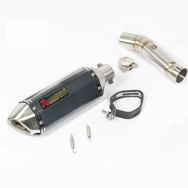CBR500 CB500F CB500X silenciador de Escape Punta de Escape silenciador conectar enlace de resbalón en el sistema de Escape para Honda CBR500 CB500F CB500X