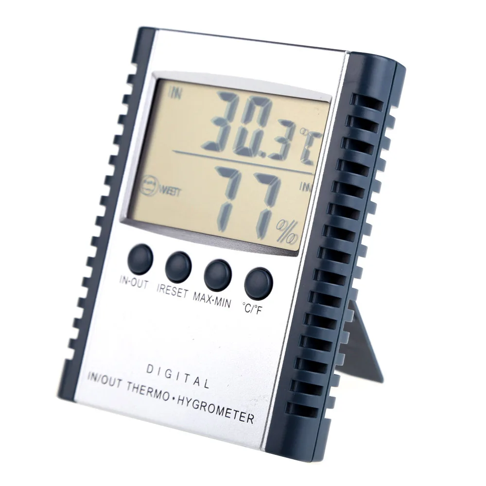 High Quality Digital LCD Display Indoor and outdoor Temperature