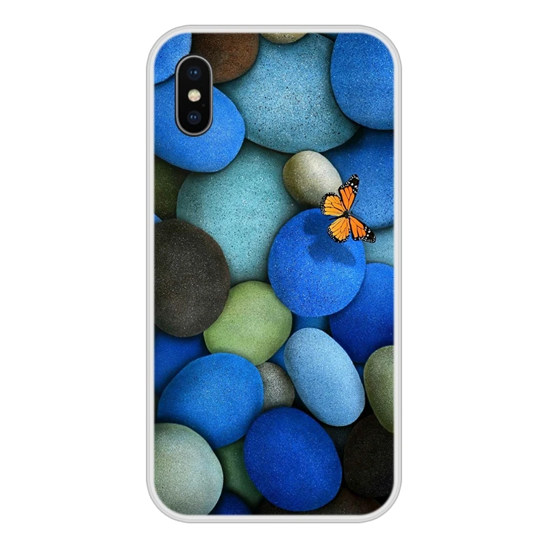 Phone Case For iPhone X 8 7 6 6S 6 S Plus Soft Silicone TPU Cute Patterned Paint For iPhone 5S 5 S SE Cases