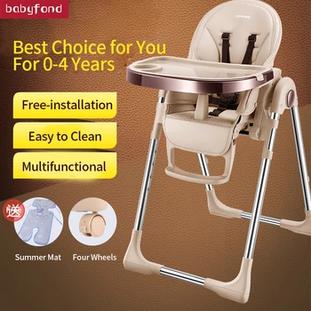 

Baby dining chair multi-function collapsible portable eating table environmentally friendly material
