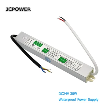 

AC100V 110V 220V 240V to DC24V 30W Led driver waterproof IP67 Power Supply lighting Transformer for led strip Lights