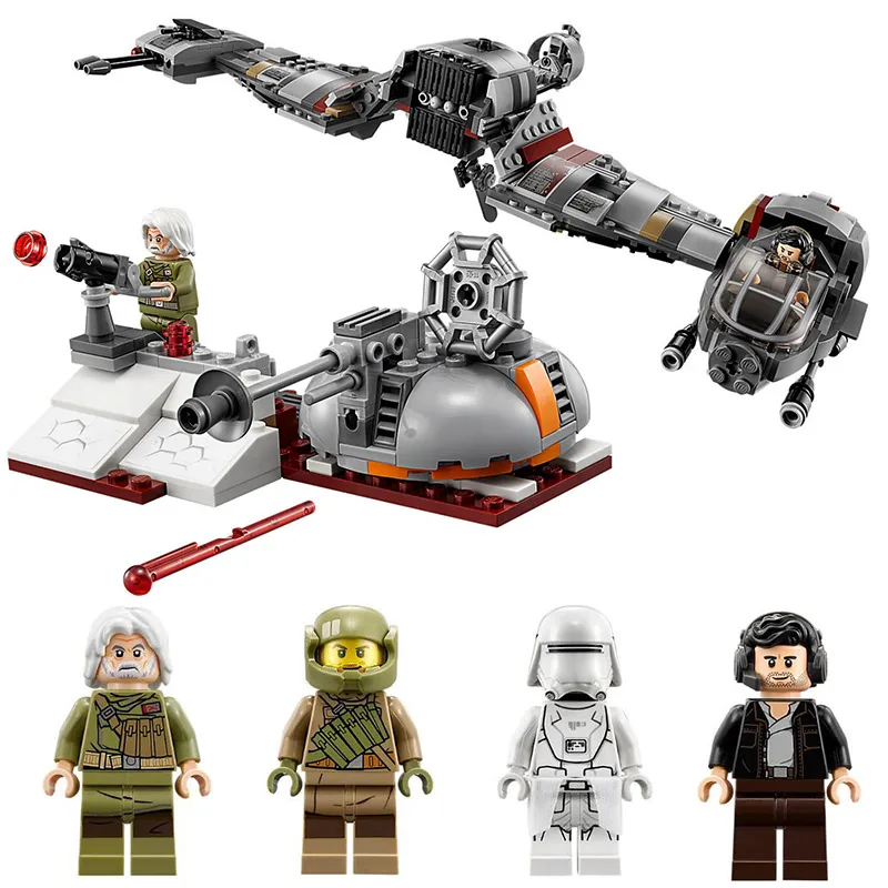 

05141 Star Wars 836Pcs The Defense Of Crait Set Building Blocks Bricks Educational Toys For Compatible With Legoings