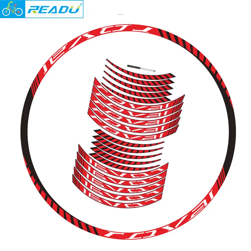 

HIGH Quality 26er 27.5er 29er MTB Aluminum Rims Disc Brake Stickers 3M Material Bike Wheelset Stickers DownHill Bike Decals