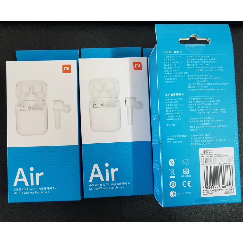 Оригинальные беспроводные bluetooth-наушники Xiao mi Airdots Pro TWS mi Air ANC Switch ENC с автоматической паузой и управлением