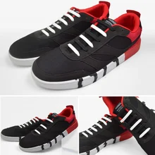 Аксессуары для обуви эластичные силиконовые шнурки водонепроницаемые легко установить ленивые шнурки без шнуровки резиновые шнурки