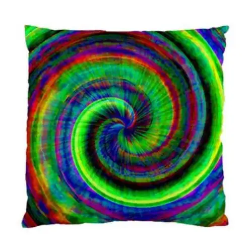 New Arrival Tie Dye Psychedelic Decorative Cushions Covers Tie Dye