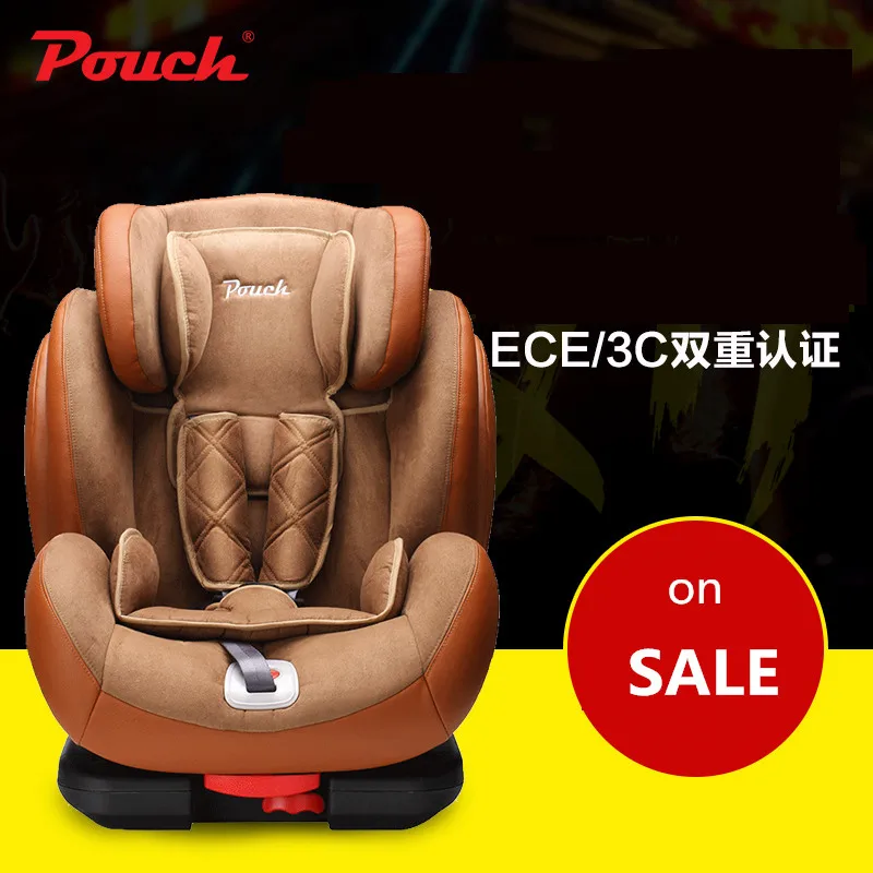 

Pouch child safety seat isofix9 - 12 car baby car chair opel black brown red color