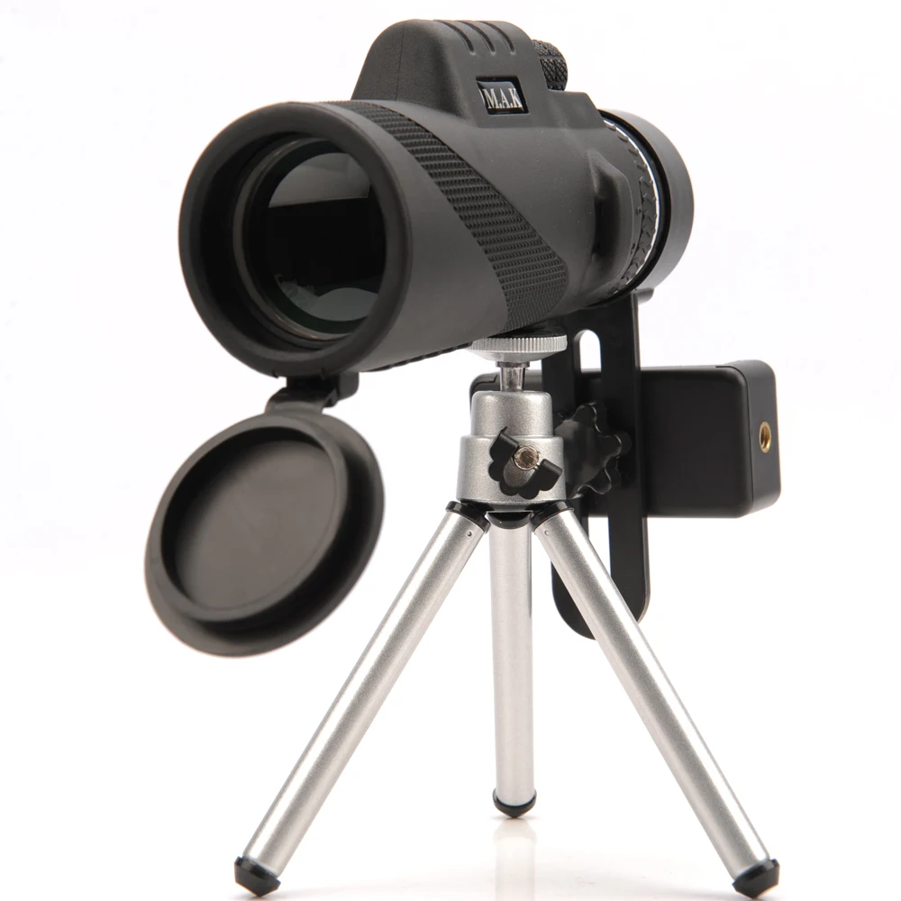 أحادي 40x60 مناظير تكبير حقل قوية نظارات كبيرة يده تلسكوب العسكرية HD المهنية صيد الكاميرا أدوات