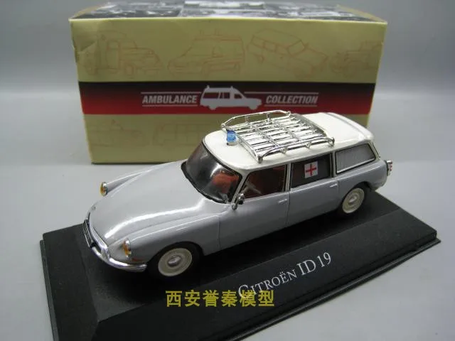 

ATLAS 1/43 Scale Car Model Toys France CITROEN ID19 Ambulance Diecast Metal Car Model Toy For Collection,Gift,Kids