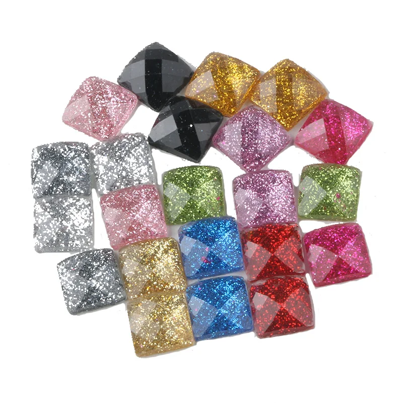 Блеск ShinningRhinestones Flatback Акриловые Кристаллы не исправление площади страз Швейные
