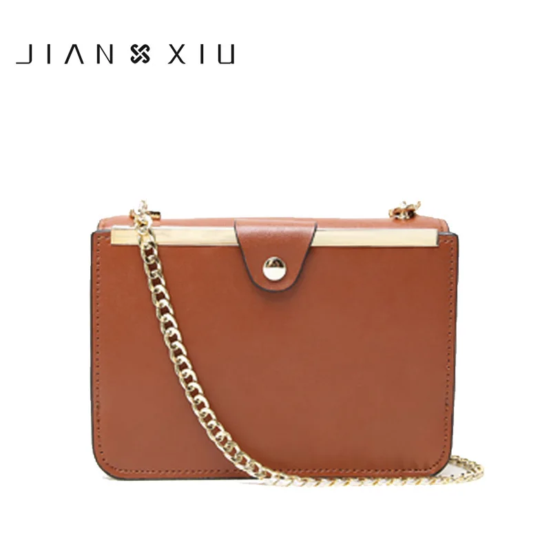 JIANXIU/женские сумки мессенджеры из спилка кожаная сумка Bolsos Mujer Tassen новинка 2019