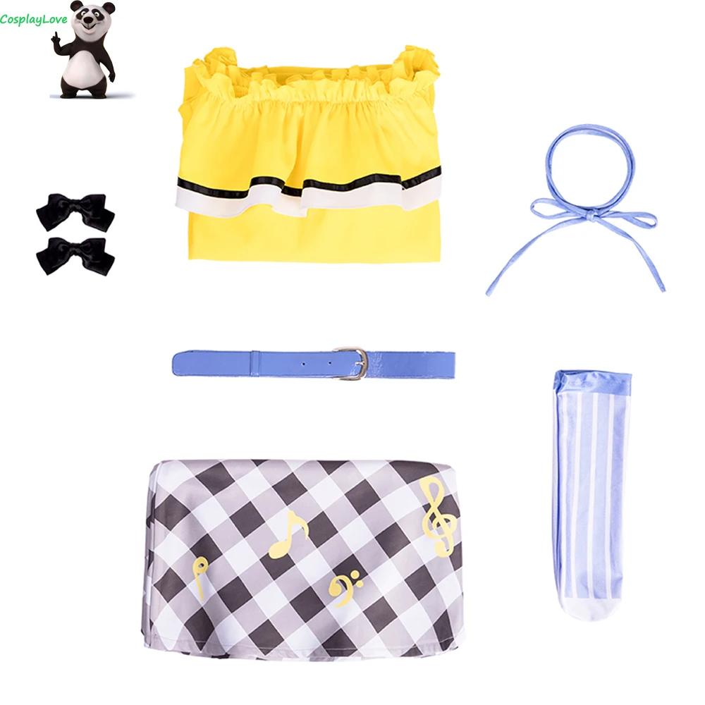 CosplayLove Vocaloid Kagamine Rin Daily Cosplay Costume Dress For Girls Custom Made (8)