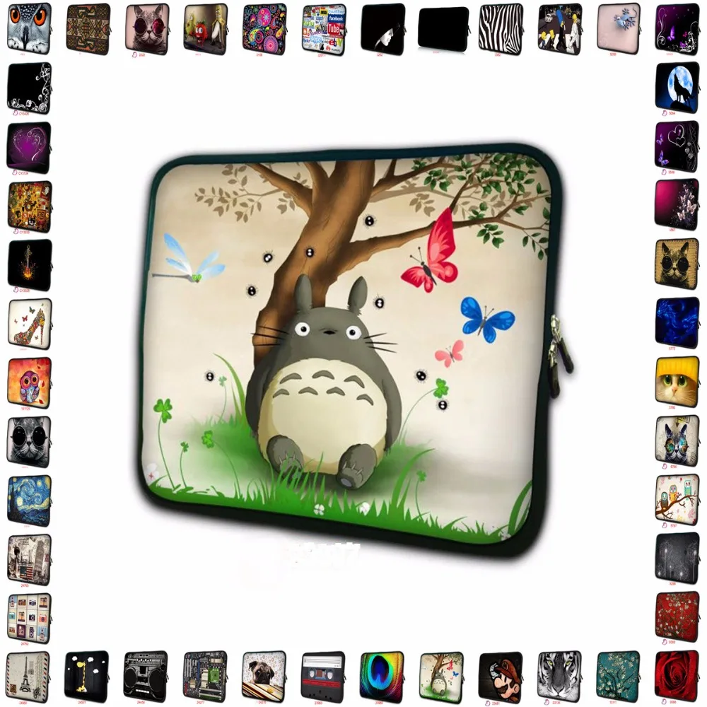 

Totoro print Laptop bag 7 9.7 11.6 12.1 13.3 14.4 15.6 17.3 Laptop case Notebook sleeve cover for macbook air 13 NS-23807