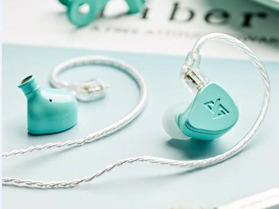 Динамические Hi Fi наушники вкладыши Auglamour F300 2 контакта 0 78 мм|Наушники и гарнитуры|