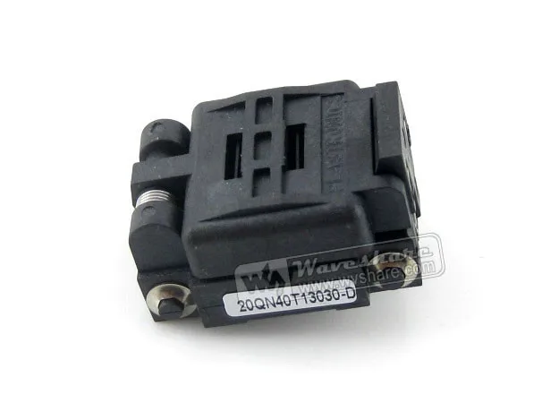 Plastronics IC тестовое гнездо адаптера 20QN40T13030 0,4 мм шаг для QFN20 MLP20 MLF20 пакет