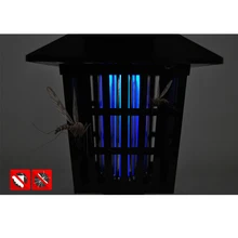 Muggen Killer светодиодный светильник на солнечных батареях вредитель Жук Zapper уничтожитель насекомых и комаров лампа для сада Солнечная энергия светодиодный светильник