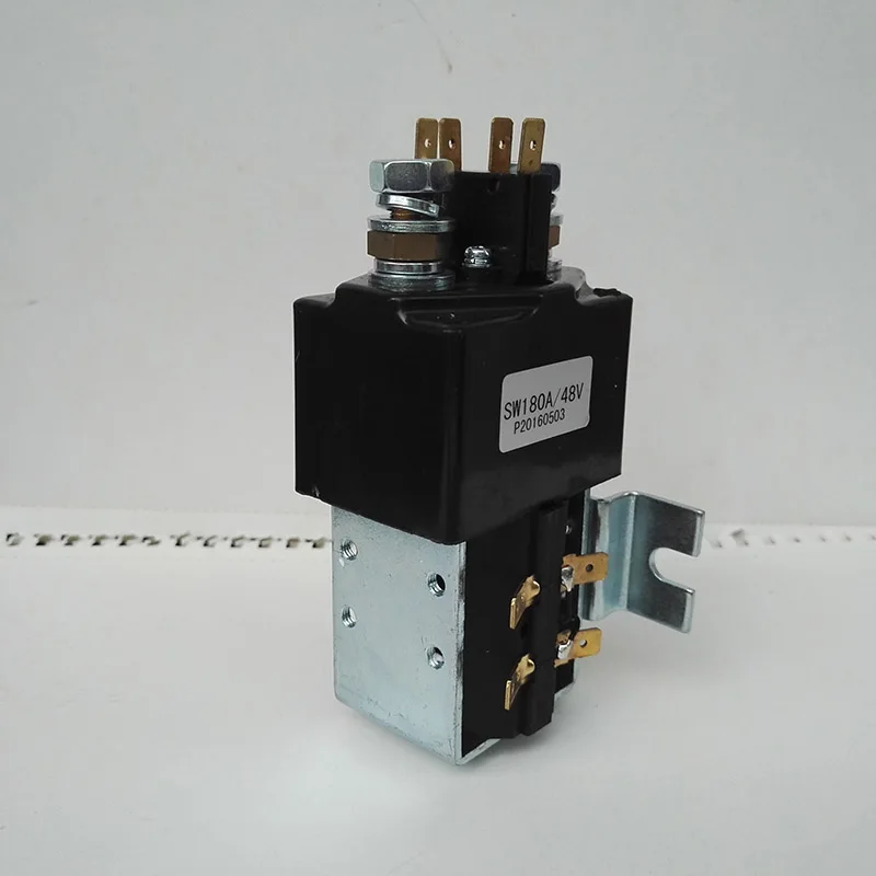 

SW180 24V 36V 48V 72V 80V DC Contactor With Micro Switch ZJW200A Golf Cart Forklft Pallet Truck Contactor