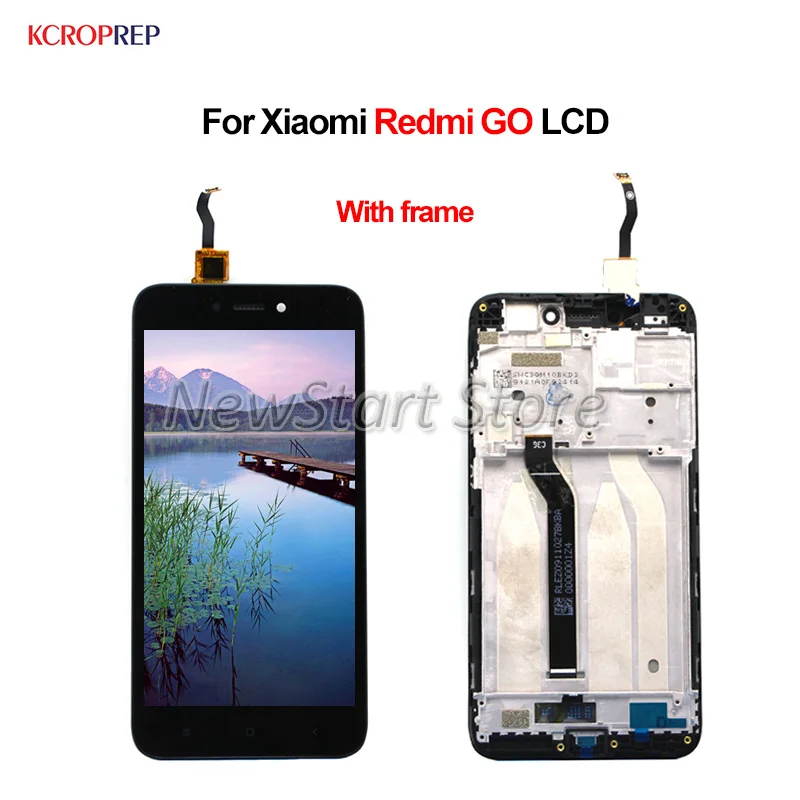 

With Frame For Xiaomi Redmi GO LCD Display Touch Screen Digitizer Assembly 5.0" For Xiaomi Redmi GO lcd Replacement Accessory