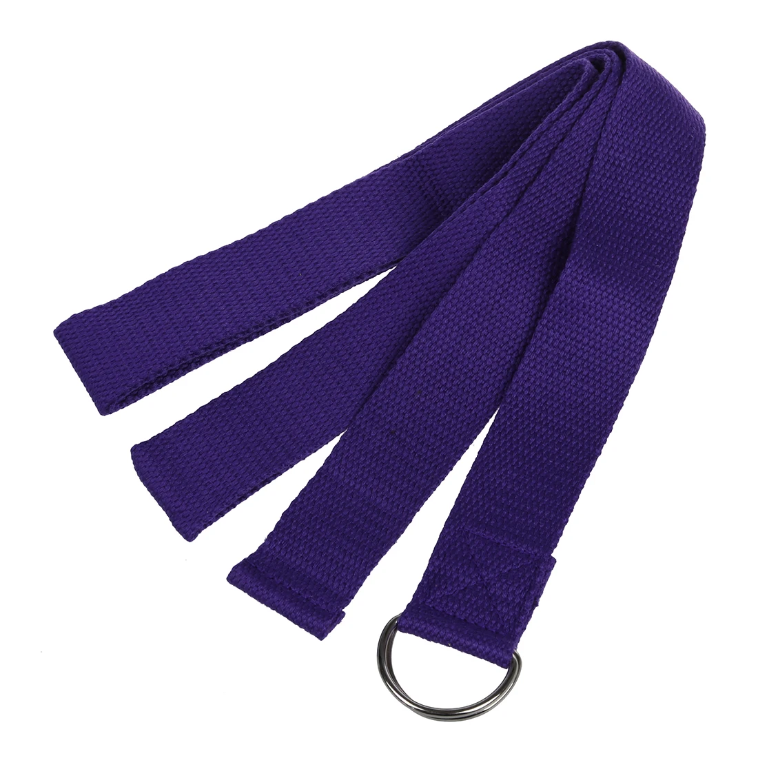 Long Yoga Stretching Belt Fitness Training Strap Belt Purplein Yoga