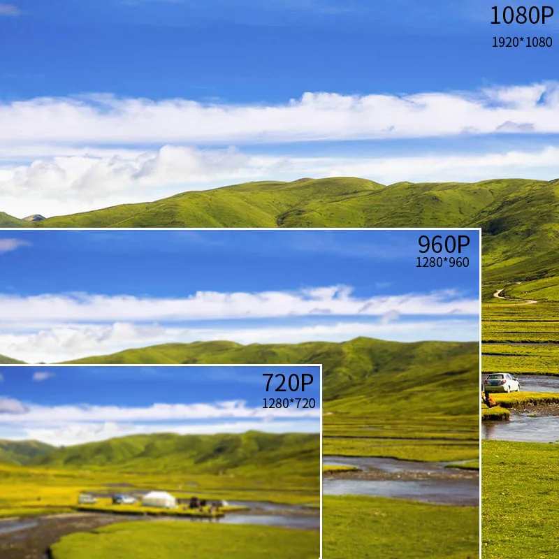 720P 960P 1080P