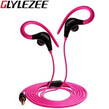Glylezee Ear Hook Earphone Outdoor Sports Headphone Wired MP3 Headset Noice Cancelling Headphone for iPhone Samsung Xiaomi