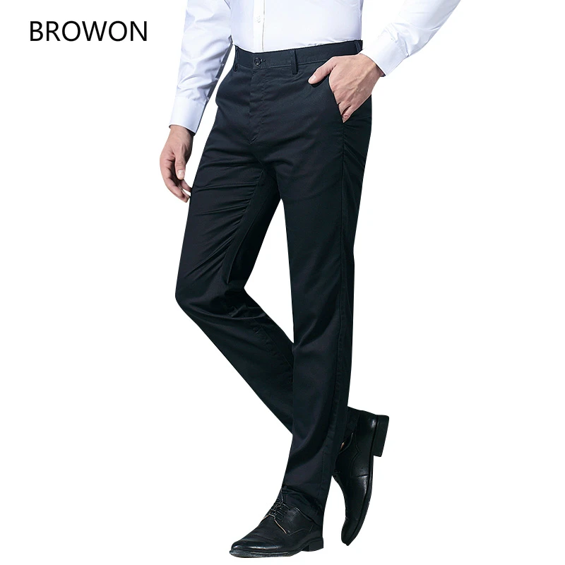 low rise suit pants