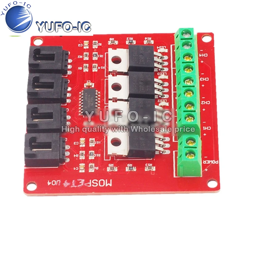 Электронный строительный блок 4 канальный переключатель MOSFET изоляционный