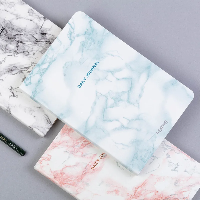

"Texture View" Hard Cover Daily Planner Agenda Beautiful Journal Diary Notebook Notepad Stationery Gift