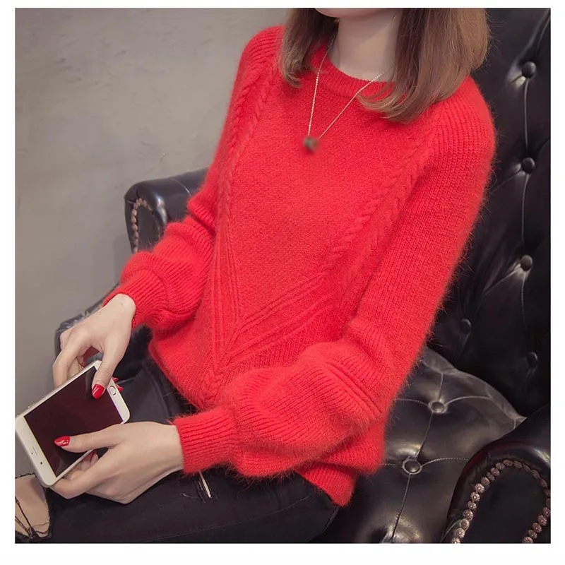 sweaters women 2019 pullover women sweaters Loose round neck pullover sweater female candy color sweater female bottoming shirt sweaters women 2019 pullover women sweaters Loose round neck pullover sweater female candy color sweater female bottoming shirt