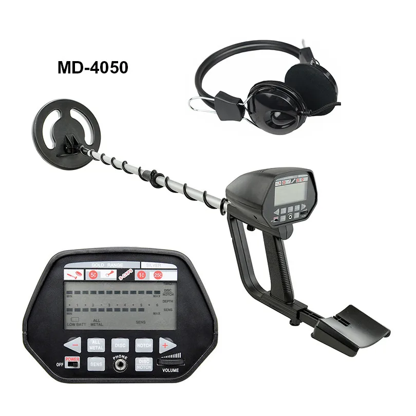 

High Sensitivity Upgrade Metal Detector Underground MD-4050 Metal Detector Gold Digger Treasure Hunter Metal Finder Seeking Tool
