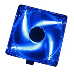 Gtfs-горячие компьютер корпус синий LED Neon вентилятор радиатора кулер 12 В