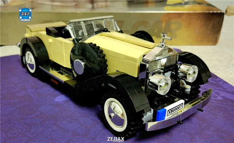 

810Pcs The Rolls-Royce Noble Set Creative MOC Technic Series XingBao Educational Building Blocks Bricks Toy Model