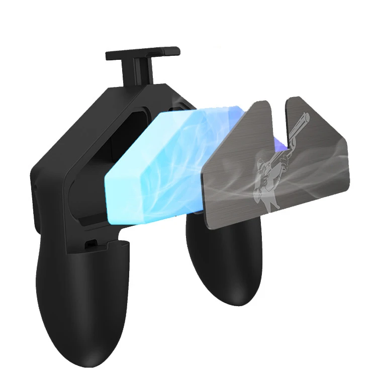 

Pubg Controller Gamepad handle Pubg Mobile Trigger L1R1 Joystick Game Pad Phone Holder Cooler Fan Quick cooling with Ice Box