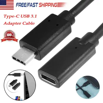 

USB 3.1 Type-C Male to Female Fast Charging Data Extension Adapter Cable Wire