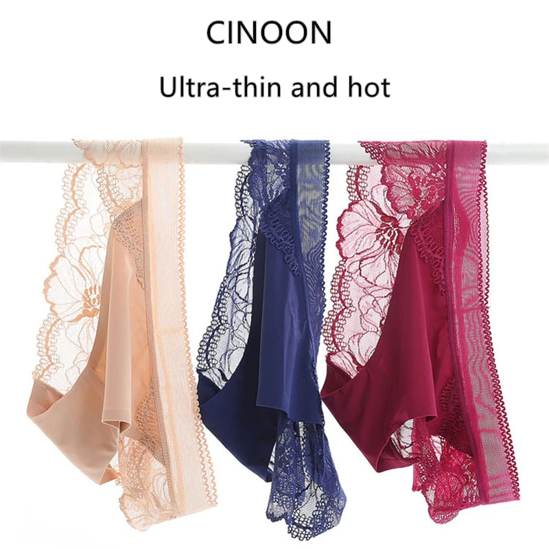 Buy Cinoon Lace Briefs For Women Sexy Underwear Ultra 