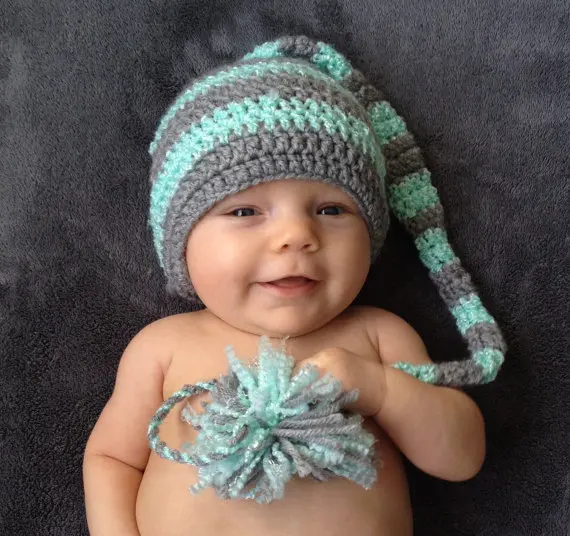 crochet infant boy hat