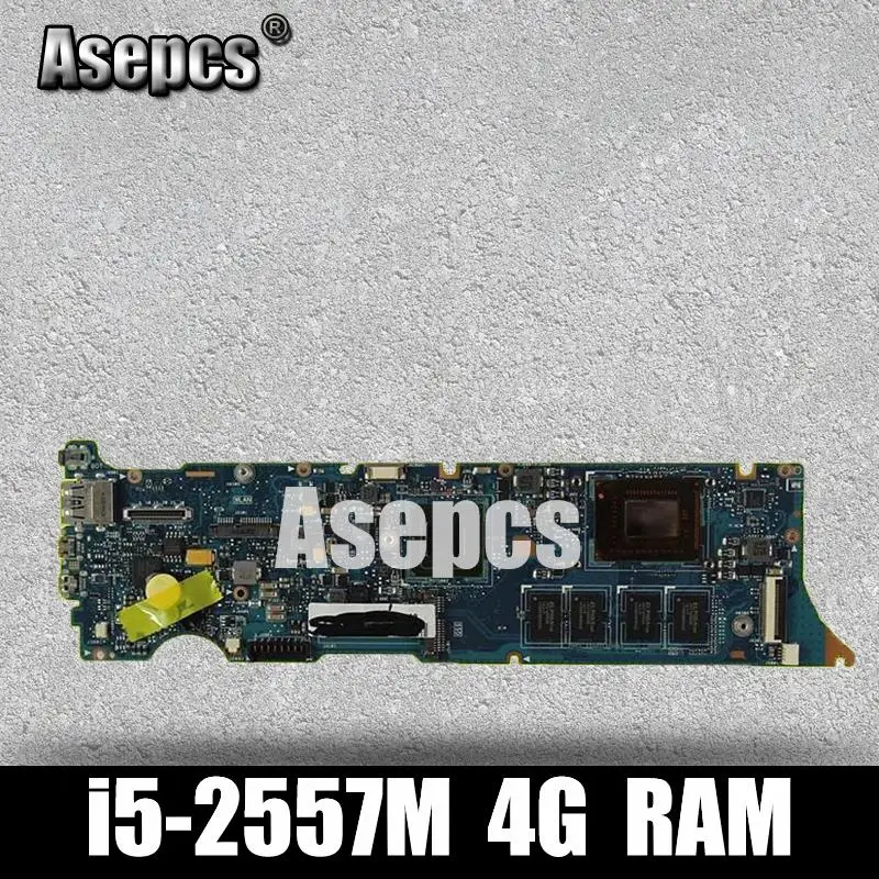 

Asepcs UX31E Laptop motherboard for ASUS UX31E UX31 Test original mainboard 4G RAM I5-2557M