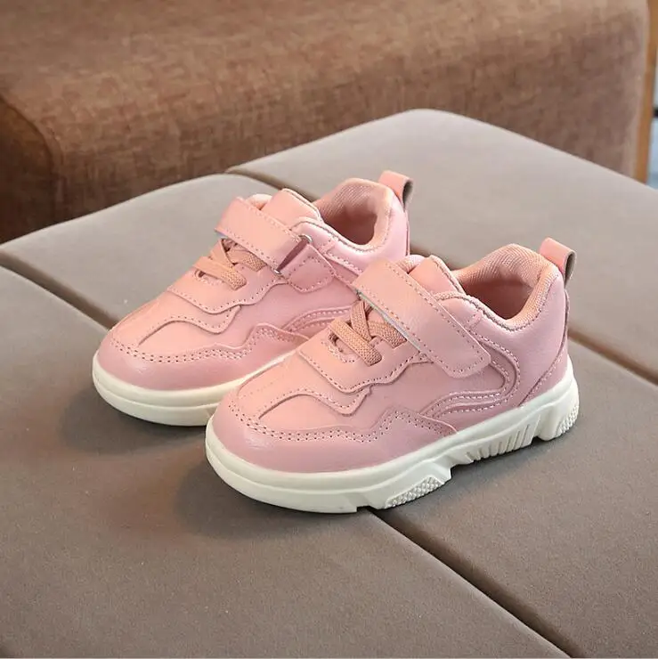 Brand Kids Sneakers For Boy Girl New Spring Toddler Child Baby White