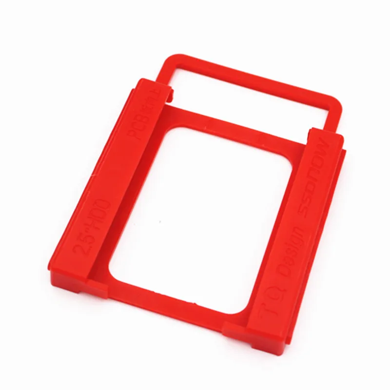 Red 2.5/"/" SSD Hard Drive to 3.5/"/" Bay Plastic Tray Mount Adapter Caddy Set of 5