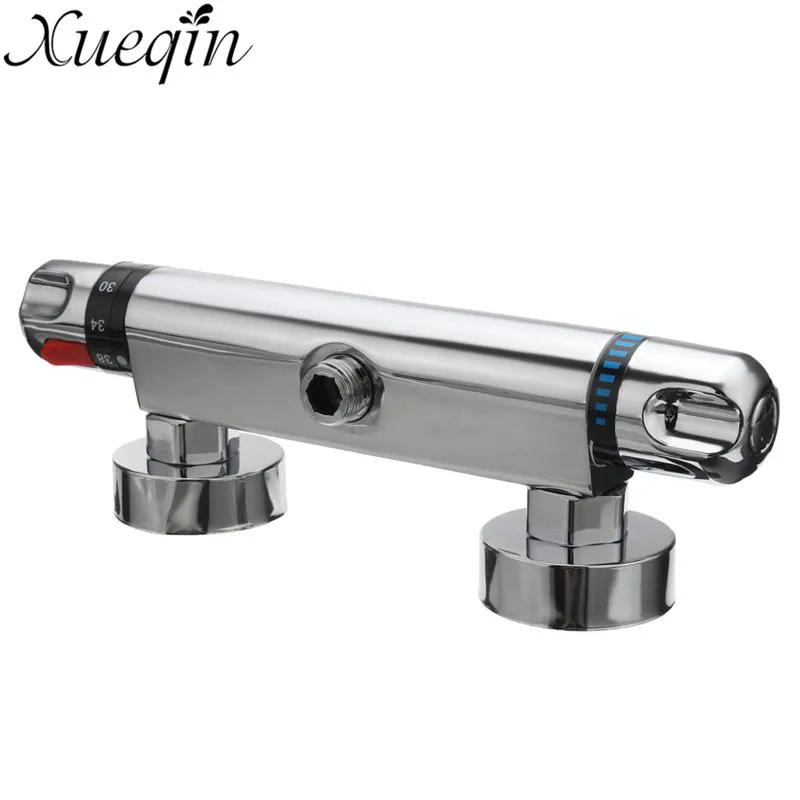 

Xueqin Copper Thermostatic Mixing Valve For shower Faucet Automatic Temperature Control Water Pipe Thermostat Valve
