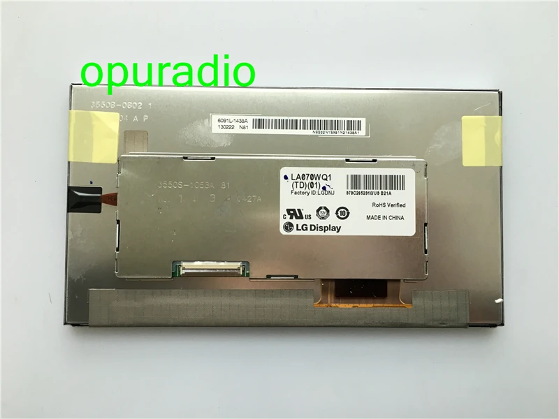 Оригинальный 7 дюймовый ЖК дисплей LA070WQ1(TD)(02) LA070WQ1(TD)(01) LA070WQ1 TD02 для Mercedes benz Buick opel bosh