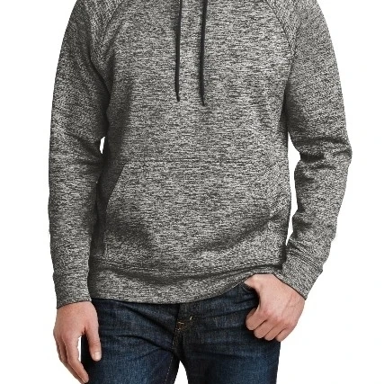 Sport-Tek ST225 PosiCharge Electric Heather Fleece Hooded Pullover Black Electric - Medium (1)