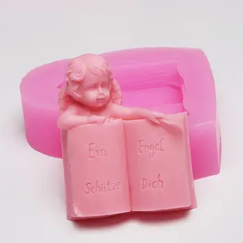 

Baby Book chocolate fudge cake decoration silicone mold soap baking kitchen tools Handmade Art Craft Soap Silicone Mould