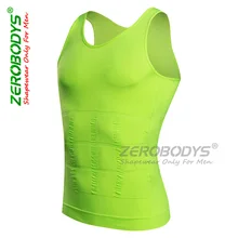 2017 Новый Корсет для Мужчин Body Shaper Жилет Quik Сухой тонкий Случайные Люди ZEROBODYS Формочек Жилет Для Похудения S-XXL Девять цвета