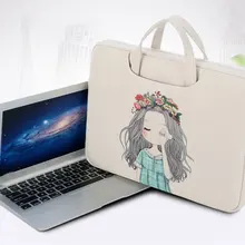 Сумка с ручками для ноутбука, женская и мужская сумка из искусственной кожи, мультяшный чехол 1" 14" 1" 15,6" для ноутбука, компьютера, сумка-тоут для Macbook Dell lenovo