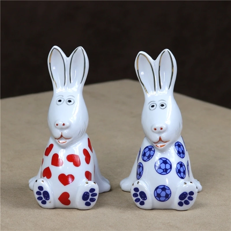 Buy Cute Porcelain Spirited Away Rabbit Figurine