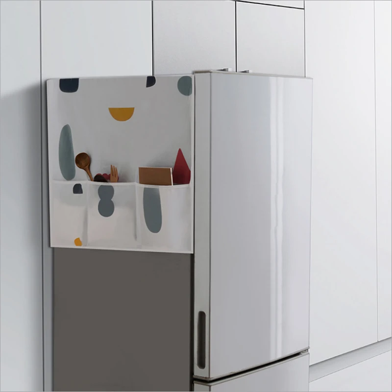 Бытовой Водонепроницаемый пылезащитный чехол для холодильника с Сумка для хранения на кухне аксессуары для стиральных машин поставки холодильник сумки для хранения