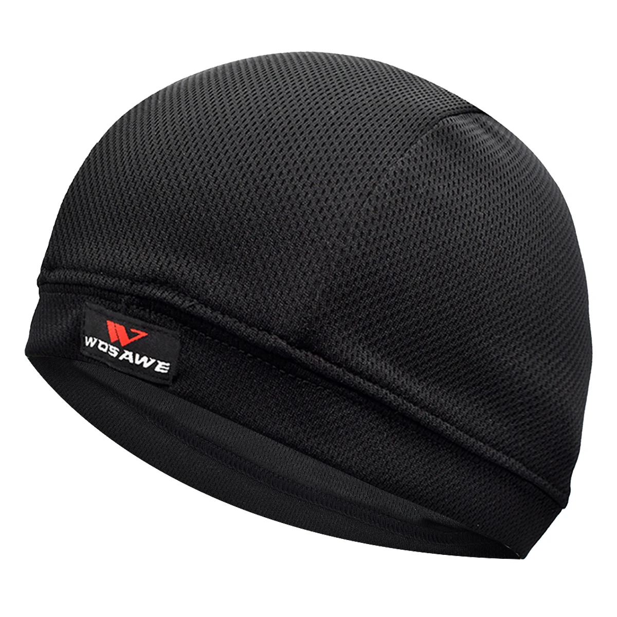 WOSAWE дышащий эластичный велосипедный шлем внутренние шапки анти-пот шляпа тонкий мотоцикл мотокросс гоночный лыжный под шлем подкладка шапки - Цвет: BC328-B